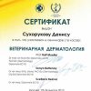 Сертификат дерматология 2013