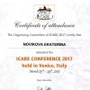 Сертификат ICARE 2017
